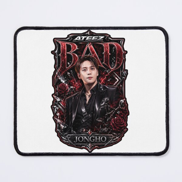 Item preview, Power Visual Jongho ATEEZ BAD Era Classic Elegance Print designed and sold by Valeree Store.