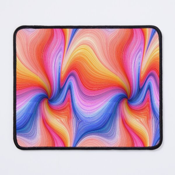 Item preview, Spectral Neon Fluid Marbling Abstract Art designed and sold by Piotrek0001.