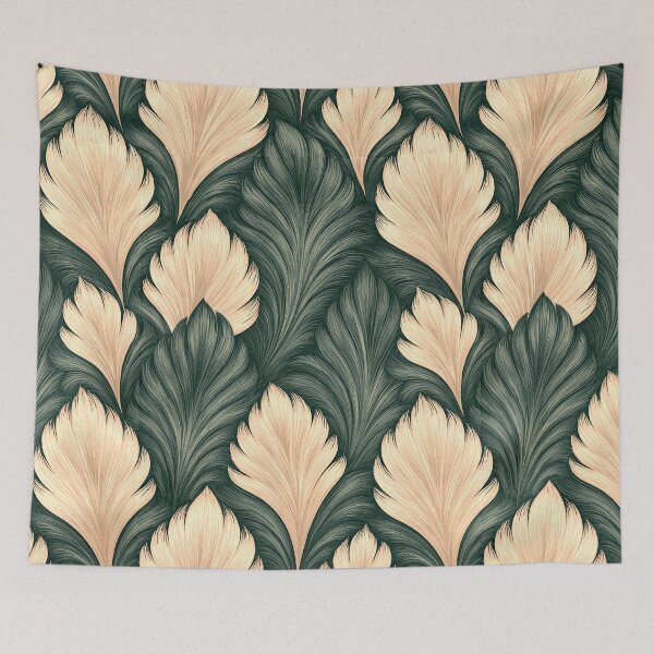 Item preview, Monochrome Feathered Marble in Cream and Slate designed and sold by Piotrek0001.