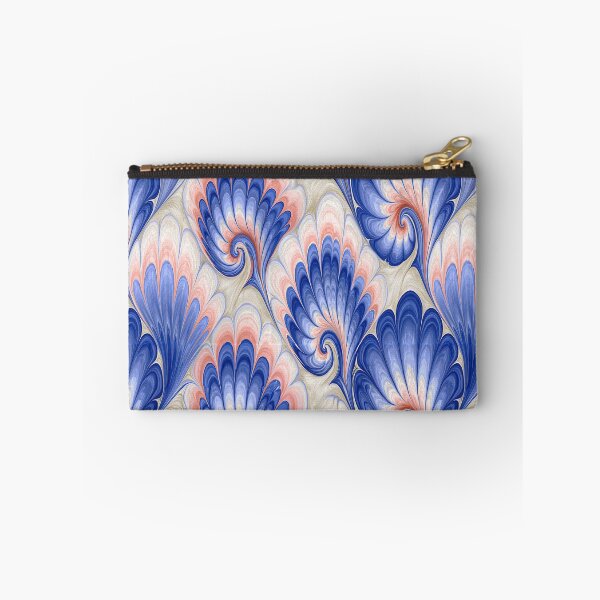 Item preview, Celestial Blue and Gold Floral Marbled Flow designed and sold by Piotrek0001.