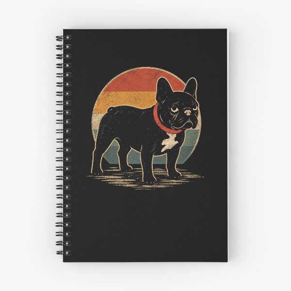 Item preview, Vintage French Bulldog Retro Black Dog designed and sold by Moizento.