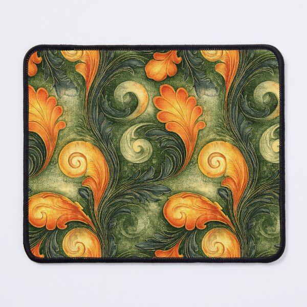 Item preview, Antique Moss and Amber Swirl Marbling designed and sold by Piotrek0001.