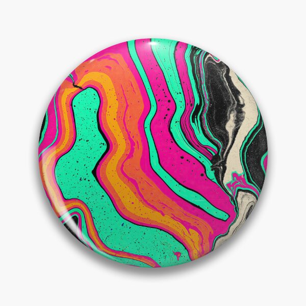 Item preview, Bioluminescent Green and Pink Fluid Drift designed and sold by Piotrek0001.
