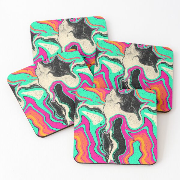 Item preview, Bioluminescent Green and Pink Fluid Drift designed and sold by Piotrek0001.