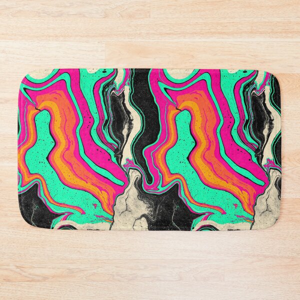 Item preview, Bioluminescent Green and Pink Fluid Drift designed and sold by Piotrek0001.