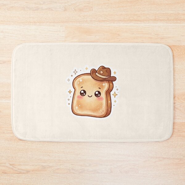 Item preview, Kawaii Cowboy Toast designed and sold by Cerys-GS.