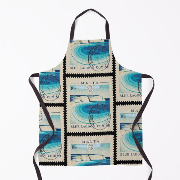 Item preview, Blue Lagoon Comino Malta Turquoise Coast Stamp Sticker designed and sold by stickercuffs.