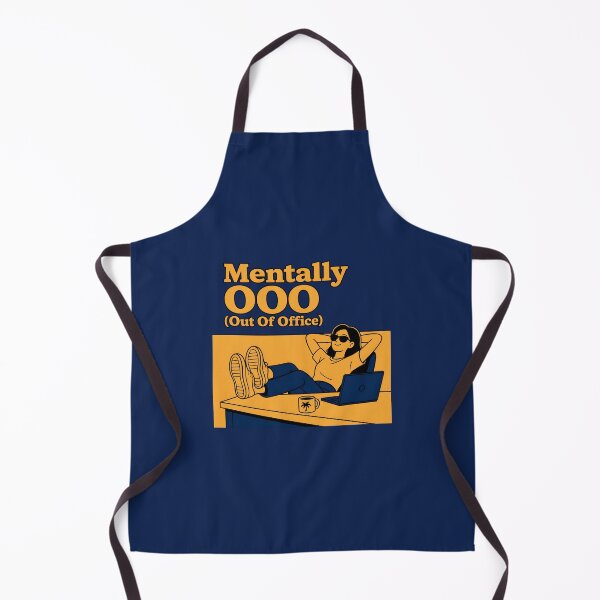 Item preview, Mentally OOO – Funny Out of Office Office Humor designed and sold by ManggaeJM.