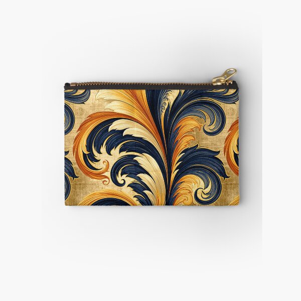 Item preview, Sophisticated Navy and Gold Feathered Texture designed and sold by Piotrek0001.