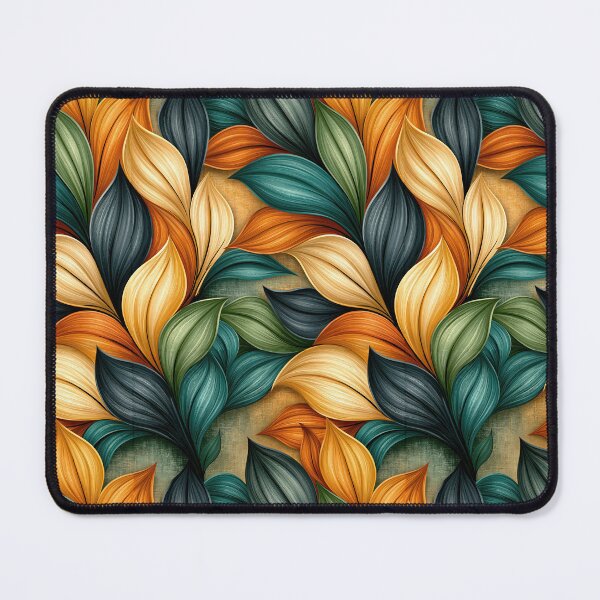 Item preview, Autumnal Forest Swirl Marbled Landscape designed and sold by Piotrek0001.