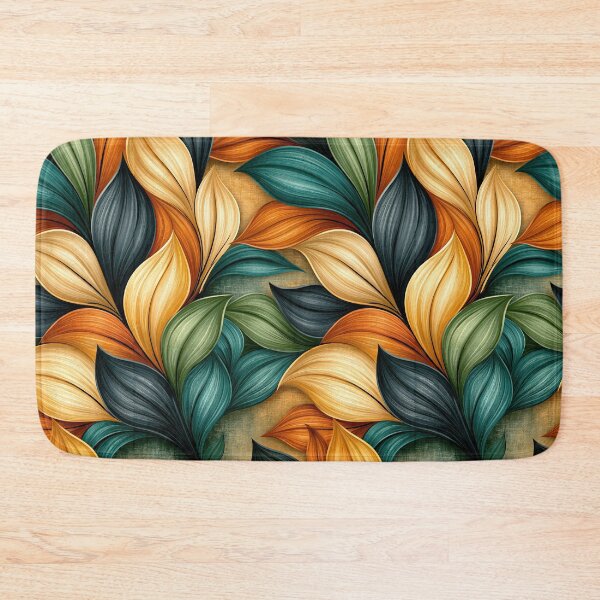 Item preview, Autumnal Forest Swirl Marbled Landscape designed and sold by Piotrek0001.