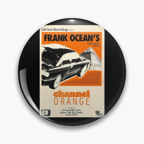 Item preview, Frank Ocean Orange Car Pyramids Poster designed and sold by TrendingShop99.