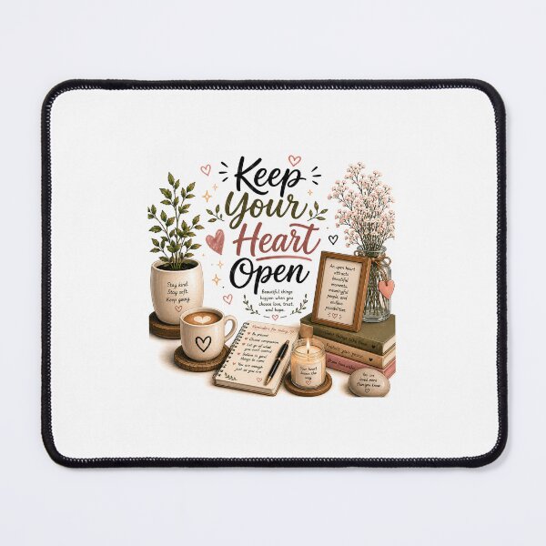 Item preview, Keep Your Heart Open designed and sold by KrithigaArts.