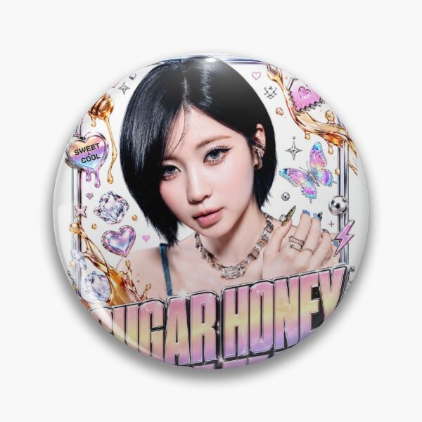 Item preview, Cute Asa BABYMONSTER Sugar Honey Ice Tea Butterfly Sparkle Fan Art designed and sold by Valereekmerch.