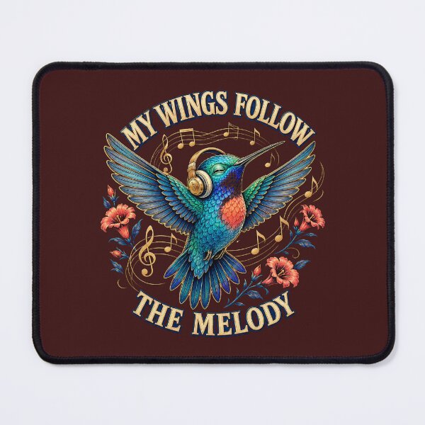 Item preview, Hummingbird Flying with the Melody designed and sold by Kolibra.