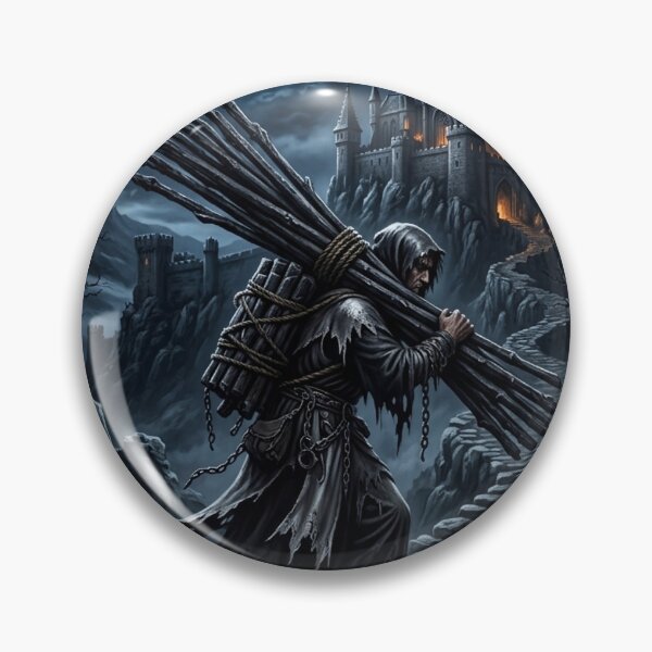 Item preview, ten of rods - tarot card  designed and sold by Studio77-Gothic.
