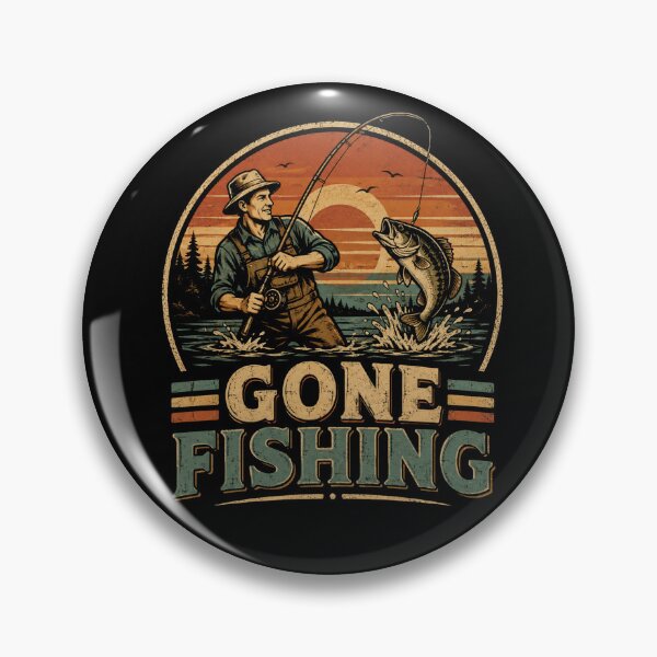 Item preview, Gone Fishing  designed and sold by TheEndDesign.