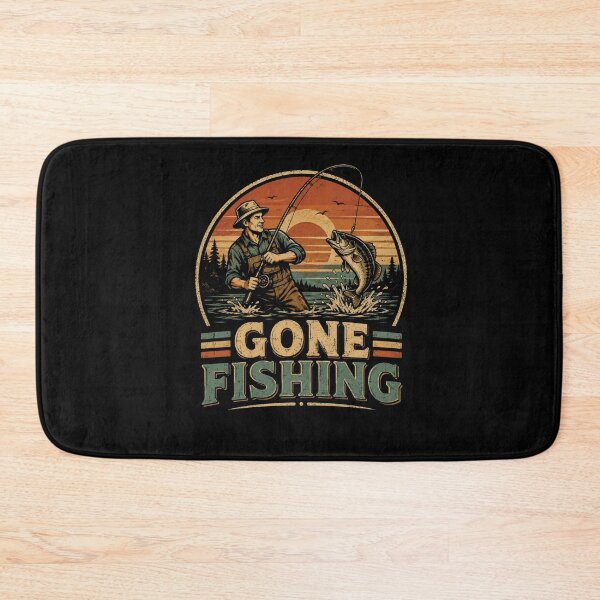 Item preview, Gone Fishing  designed and sold by TheEndDesign.