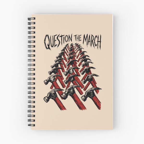 Item preview, Question Authority - Punk Rock Woodcut Propaganda Poster designed and sold by SplashTastic.