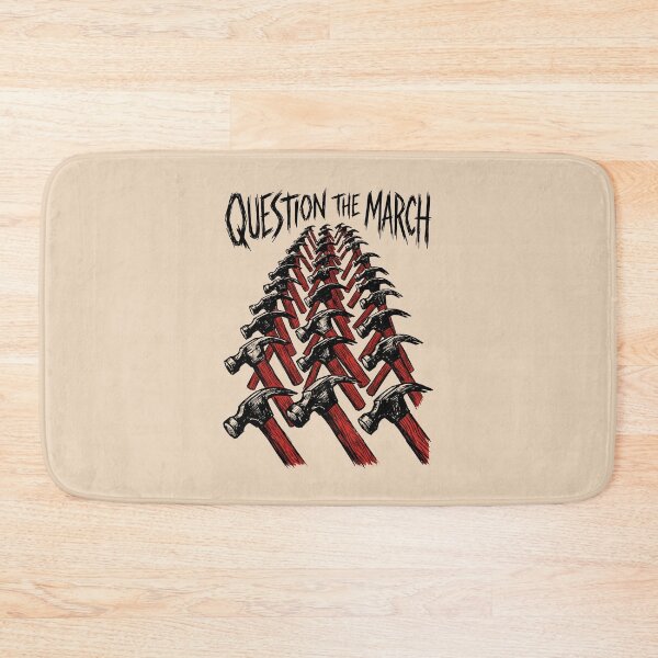 Item preview, Question Authority - Punk Rock Woodcut Propaganda Poster designed and sold by SplashTastic.