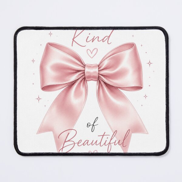 Item preview, Be Your Own Kind of Beautiful Pink Bow Self Love Coquette Aesthetic   designed and sold by Feminine Energy Studio .