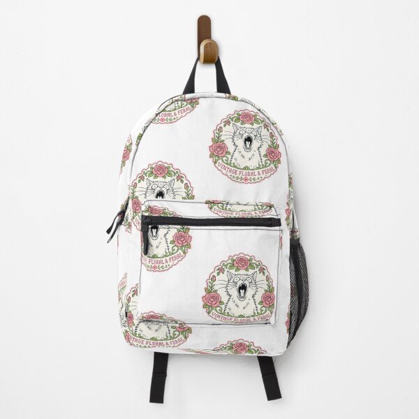 Item preview, Feral Cat Mom Vintage Floral designed and sold by KAYJAY DESIGNS.
