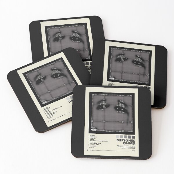 Item preview, Ohms Minimalist Tracklist Poster designed and sold by TrendingShop99.