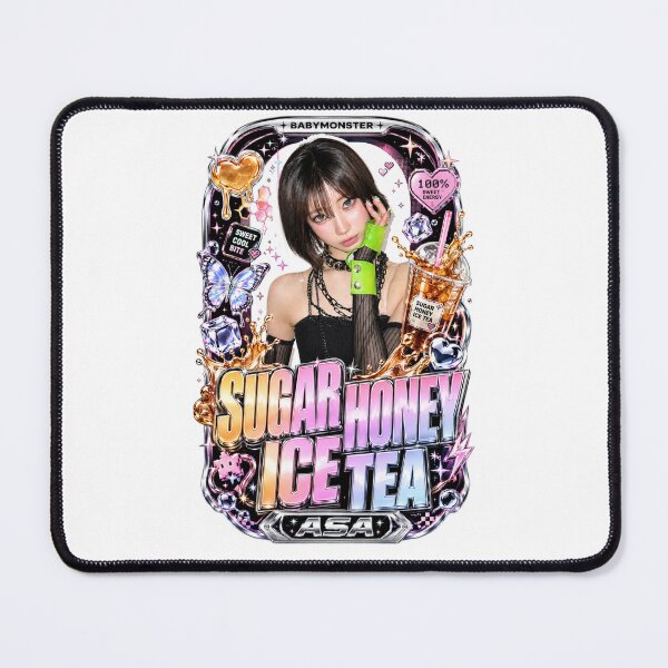 Item preview, Sweet Shiny Metallic Typography Asa BABYMONSTER Phone Case Design designed and sold by Valereekmerch.
