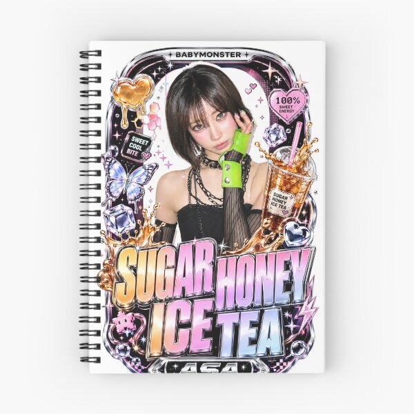 Item preview, Sweet Shiny Metallic Typography Asa BABYMONSTER Phone Case Design designed and sold by Valereekmerch.