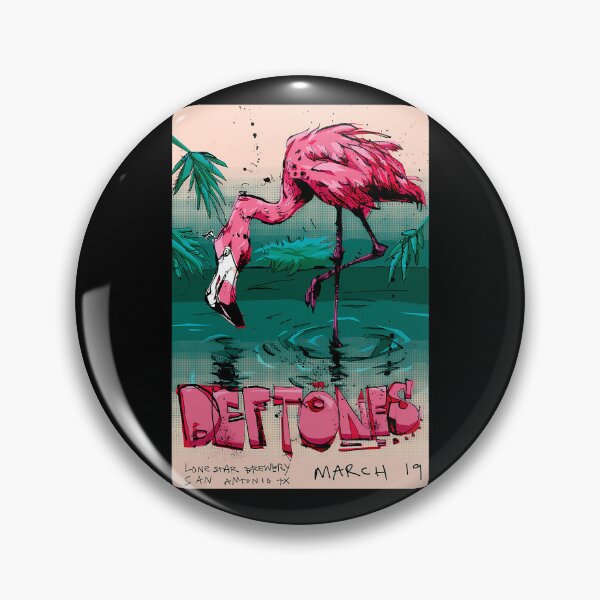 Item preview, Flamingo San Antonio Concert Poster designed and sold by TrendingShop99.