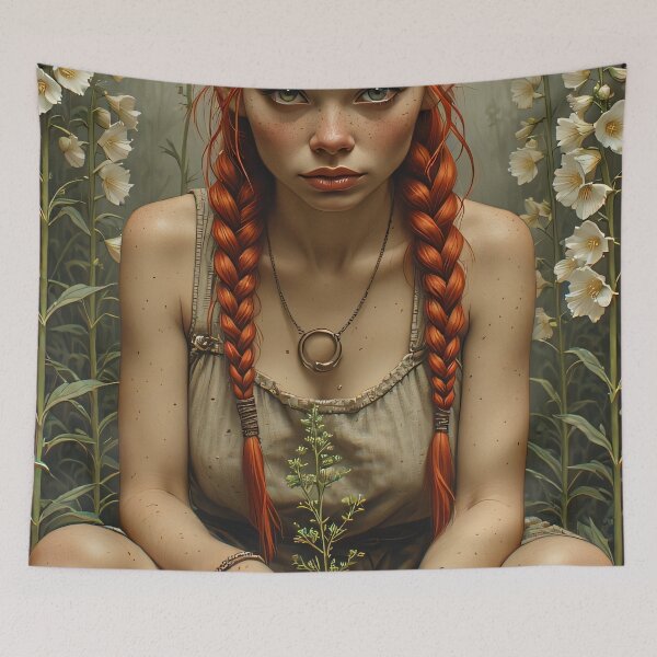 Item preview, Mother Nature offers hope in the fragile web designed and sold by Mianku | Für das Leben.
