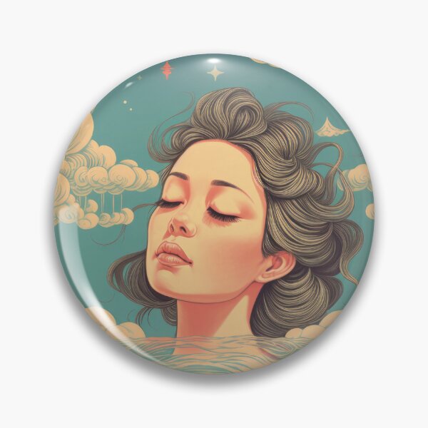 Item preview, Dreaming in the Clouds Vintage Portrait designed and sold by store52.