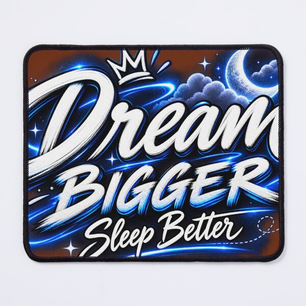 Item preview, Dream Bigger Sleep Better | Funny Sleep Quote Design designed and sold by VasiArtLab.