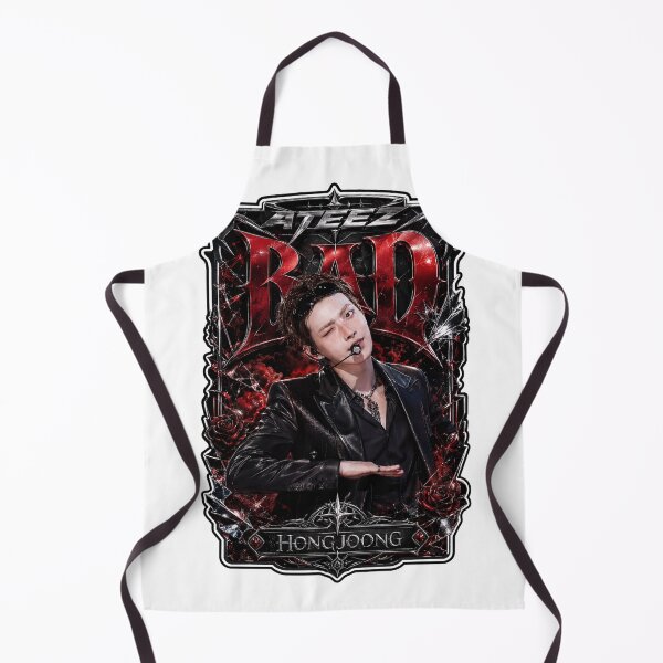 Item preview, ATEEZ Hongjoong BAD Track Classic Leather Vintage Film Fan Art designed and sold by Valeree Store.