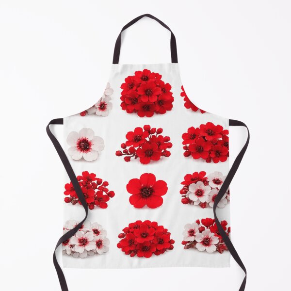 Item preview, Red and White Dried Floral Blossom Cluster Vintage Botanical Aesthetic designed and sold by Rehnair.
