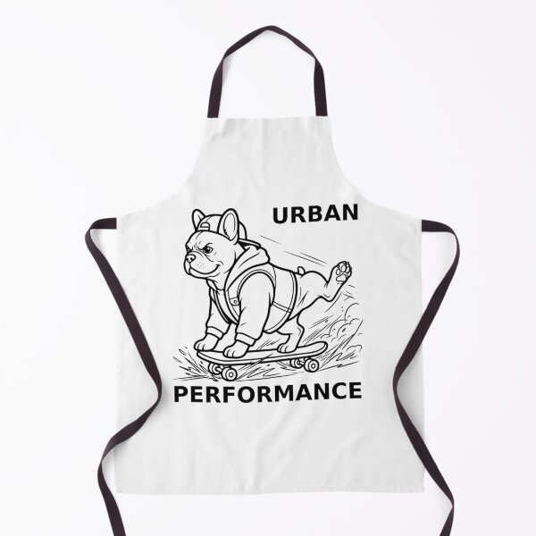 Item preview, Urban Performance Skateboarding French Bulldog Skater Dog Streetwear designed and sold by The Bold Line Studio.