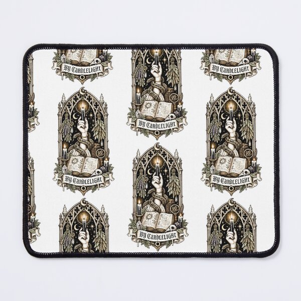Item preview, By Candlelight – Gothic Witchcraft Occult Grimoire Design designed and sold by Arrow2025.