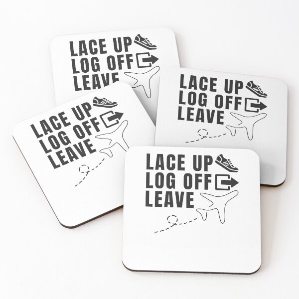 Item preview, Lace up. Log off. Leave designed and sold by darshants.
