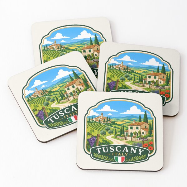 Item preview, Tuscany, Italy - Rolling Vineyards Countryside designed and sold by Myra365Art.