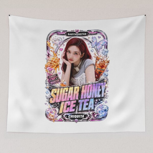 Item preview, Sweet Pearl Necklace Chiquita BABYMONSTER Cute Soft Shirt Graphic designed and sold by Valereekmerch.