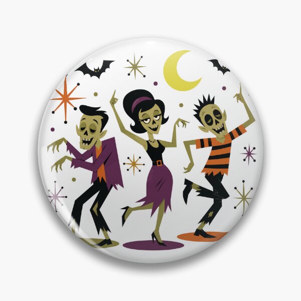 Item preview, Dancing Zombies Halloween designed and sold by pixiedustpaint.
