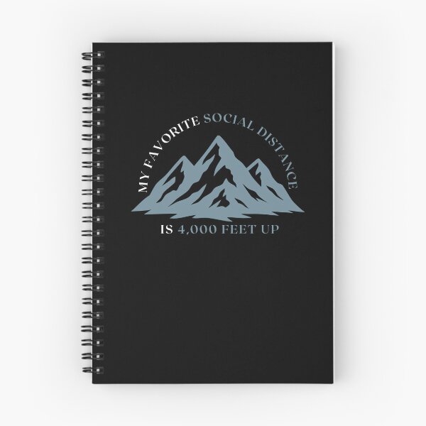 Item preview, My favorite social distance is 4,000 feet up designed and sold by darshants.