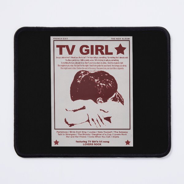 Item preview, French Exit Lovers Rock Tracklist Poster designed and sold by creative cloud.