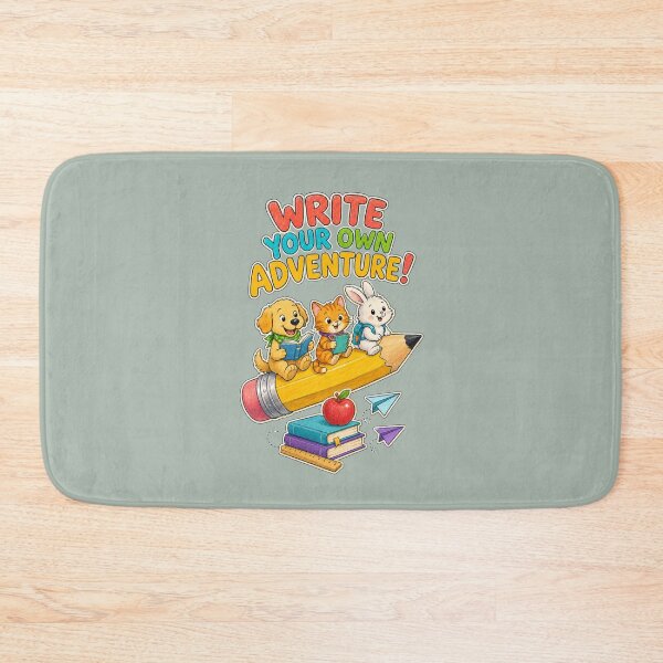 Item preview, Write Your Own Adventure – Cute School Animals designed and sold by NinaCreator.