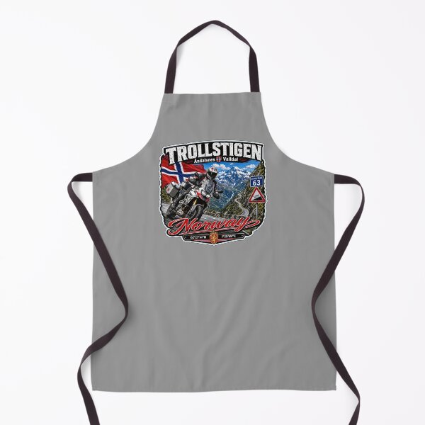 Item preview, Trollstigen The Troll Road Norway Sticker TShirt 09 designed and sold by OuterShellUK.