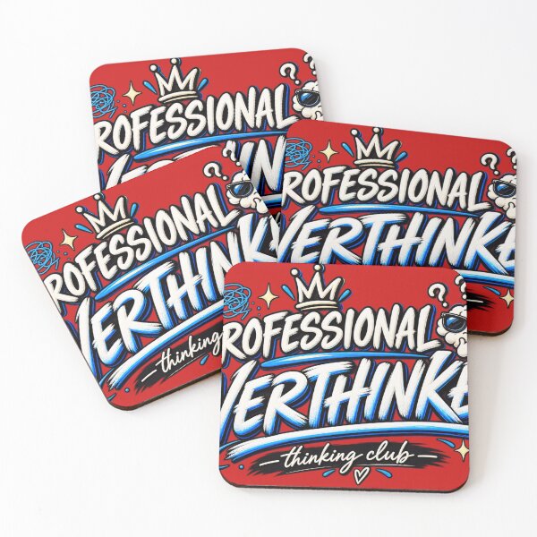 Item preview, Professional Overthinker | Funny Thinking Club Meme designed and sold by VasiArtLab.