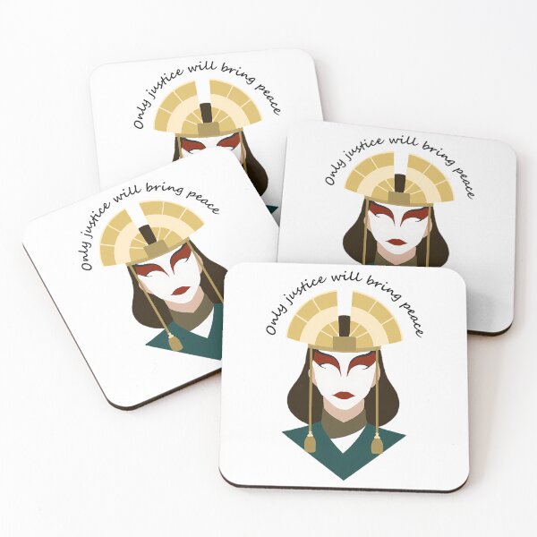 Item preview, Only Justice Will Bring Peace Kyoshi Quote Avatar designed and sold by uaidatherne.