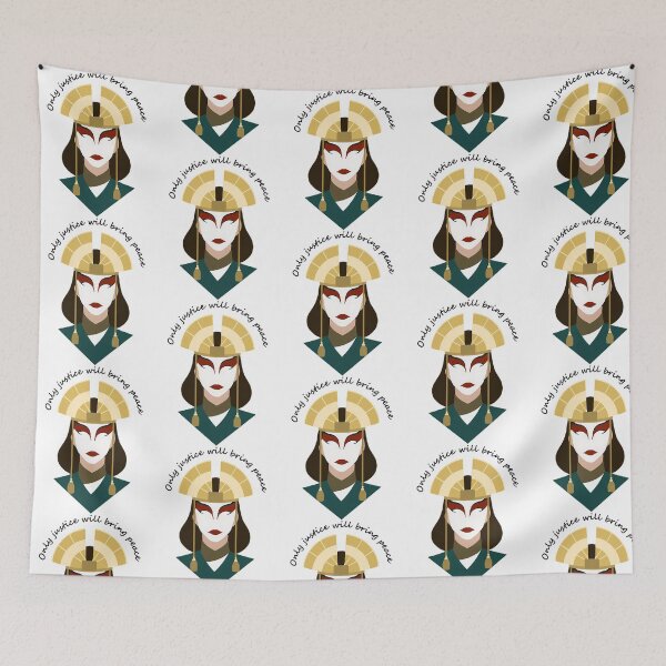 Item preview, Only Justice Will Bring Peace Kyoshi Quote Avatar designed and sold by uaidatherne.