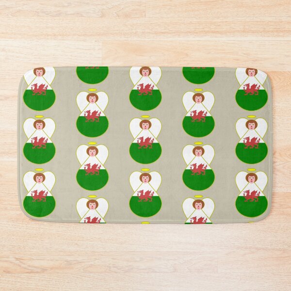 Item preview, Wales Flag Angel Cute Welsh Country Pride Design designed and sold by AuntieShoe.