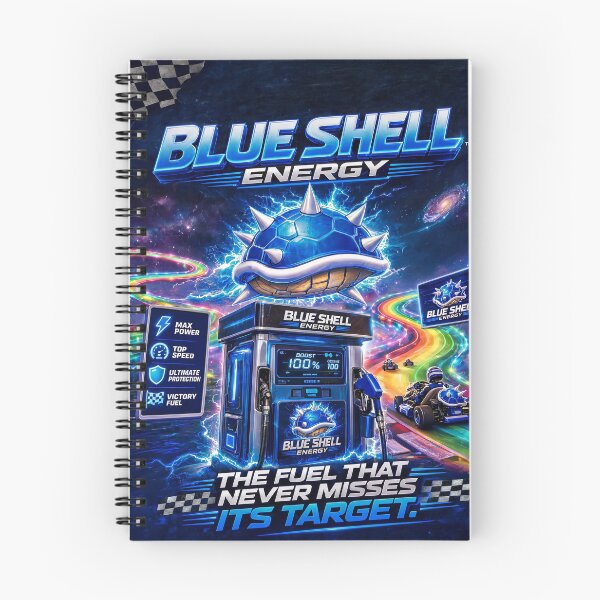 Item preview, Blue Shell Energy designed and sold by badartgenerator.